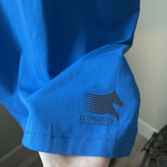 Longines Global Champions Tour Equestrian Horse Jumping Show LGCT T-Shirt Small - Picture 7 of 10